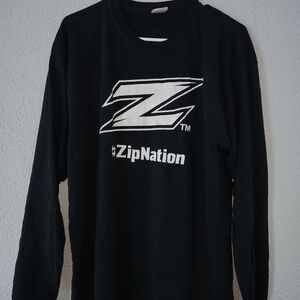 Akron ZIPS Gildan Black Long Sleeve Tee